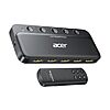 acer 5 in 1 Out HDMI Switch 4K@60Hz HDMI 2.0 with Remote for PS5 Xbox TV $20