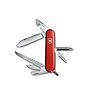 Victorinox Hiker Swiss Army Knife, 13 Function Swiss Made Pocket Knife with 2 Blades, Bottle Opener, Wood Saw and Phillips Screwdriver - Red $28.23 @Amazon