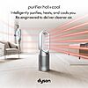 Dyson Purifier Hot+Cool HP07 Air Purifier, Heater, and Fan - White/Silver, Large $549.99