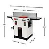Jet 12-Inch Planer/Jointer, Helical Cutterhead, 3 HP, 230V 1Ph (JPJ-12BHH)