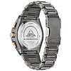 Citizen Men's Eco-Drive Promaster Skyhawk Watch, Gray Stainless Steel Bracelet, Black Dial, Atomic Timekeeping, Chronograph with Perpetual Calendar (Model: JY8146-54E) $717.5