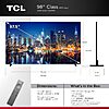 TCL 98 Inch Class QM8K Series | Mini LED QLED 4K HDR | 98QM8K, | 120HZ-144HZ Anti Reflective Wide Angle Screen Smart Google TV Dolby Atmos $2999.99