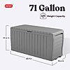 Keter Marvel 71 Gal Outdoor Storage Box for Patio and Pool Accessories, various colors, from $54.99