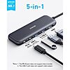 Anker USB C Hub, 5-in-1 USBC to HDMI Splitter with 4K Display $17.99