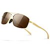 SUNGAIT Ultra Lightweight Rectangular UV400 Polarized Sunglasses (3 colors) from $6.39 + Free Shipping w/ Prime or on $35+