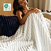 50" x 60" Bedsure GentleSoft Fleece Throw Blanket (Off White) $8.09 + Free Shipping w/ Prime or on $35+
