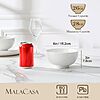 Prime: 4-Pack 26-Oz MALACASA White Porcelain Soup Bowls (White) $10.99 + Free Shipping
