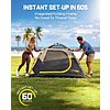 Prime: FanttikOutdoor Zeta C3 3-Person Instant Dome Tent $39.99 + Free Shipping