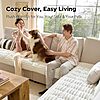 Bedsure ComfyFleece Plush Non-Slip Sofa Covers for Pets (various sizes, 2 colors) from $16.99 + Free Shipping w/ Prime or on $35+