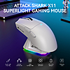 ATTACK SHARK X11 Lightweight Wireless RGB Gaming Mouse w/ Charging Dock (Black) $13.28 + Free Shipping