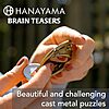 Hanayama Cylinder Cast Metal Disentanglement Brainteaser Puzzle (Level 4) $11.42 + Free Shipping w/ Prime or on $35+