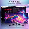 34" Sceptre Curved Ultrawide 3440x1440 WQHD 180Hz Gaming Monitor (C345B-QUT168) $207.97 + Free Shipping