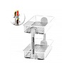 madesmart 2-Tier Spice Organizer w/ 8 Jar Capacity (Grey) $6.99 + Free Shipping w/ Prime or $6 Fee per Order