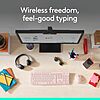 $19.99* | Logitech MK270 Wireless Keyboard & Mouse Combo (Rose) at Amazon