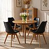 $89.99* | 4-Ct CangLong Dining Chairs Mid Century Modern Dining Chair at Amazon