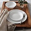 [AC] $45.49 | Corelle Vitrelle 18-Piece Service for 6 Dinnerware Set, Winter Frost White at Amazon