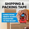 $8.88* | 6-Pk 1.88" x 22.2yd Scotch Heavy Duty Shipping Packing Tape Dispensers at Amazon