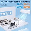 $353.56* | GarveeHome SEER 19 12000BTU 230V Mini Split Air Conditioner at Amazon