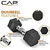 [NEW] $589.99 | CAP 550 LB Dumbbell Set with Horizontal 2-Tier Rack at Amazon