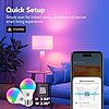 [AC] $13.99* | 4-Pk OREiN Matter Smart Light Bulb A19 RGBTW Color Changing Light Bulbs at Amazon