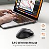 $6.99 | UGREEN 2.4GHz Wireless Mouse Ergonomic 1600 DPI USB Receiver Compatible with Windows Mac Linux Chromebook Laptop PC at Amazon