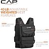 $41.97* | 40-Lb CAP Barbell Adjustable Weighted Vest w/ Removable Weight Packets at Amazon