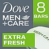 [SnS, AC] $7.13 | 8-Pack 3.75-Oz DOVE MEN + CARE 3 in 1 Bar Cleanser for Body, Face, and Shaving (Extra Fresh) at Amazon