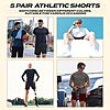 [Prime] $18.99* | 5-Pk BOOJO Athletic Gym Men's Shorts w/ Pockets (Large Only) at Amazon