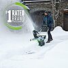 $524* | EGO Power+ 21" 56V Cordless Snow Blower w/ 2x 5.0Ah Batteries & Dual Port Charger at Amazon