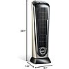 [Resale, AC] $28.63 | Lasko 1500W Portable Electric Ceramic Tower Space Heater w/ Remote (Used - Like New) at Amazon
