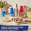 [NEW] $4.99 | Hefty Party On Disposable Party Cups, Patriotic Color Pack, 76ct at Amazon