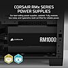 [Resale, AC] $118.43 | 1000W CORSAIR RM1000x ATX 3.1 PCIe 5.1 Ready Fully Modular Power Supply (Used - Like New) at Amazon