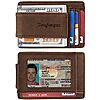 [AC] $4.99* | Toughergun Slim RFID Blocking Leather Money Clip Wallet (Coffee or Black) at Amazon