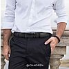 $6.83* | 1 3/8" CHAOREN Men's Leather Micro-Adjustable Ratchet Belt (32-38" Waist, Black) at Amazon