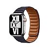 $17.99 | Apple Watch Band - Leather Link (41mm) - Ink - S/M at Woot!