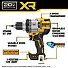 Dewalt 20V MAX* XR Brushless Cordless 1/2" 3-Speed Hammer Drill Kit with 8.0 ah XR POWERPACK $199 + $12.99 S/H