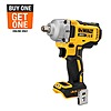 YMMV Dewalt 20V MAX XR Cordless 1/2 in. Brushless Impact Wrench (Tool Only) + Free Dewalt 20v 1.7 ah POWERSTACK Battery And Charger $125