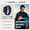 Smart Watch for Women (40mm, AMOLED Display, 3 Bands, Bluetooth Calling) – $21.99
