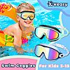 Amazon: Keary 2-Pack Kids Swim Goggles (Blue/Black) w/ UV Protection & Anti-Fog - $6.99