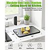 Amazon: 15" x 10" Food Grade Titanium Cutting Board (Double-Sided) - $7.99