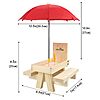Amazon – MIXXIDEA Squirrel Feeder Table w/ Umbrella $9.34 w/ Code