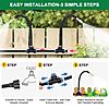 Amazon – STARREY 100FT Drip Irrigation System w/ 24 Nozzles $16.18 w/ Code