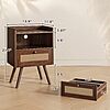 Amazon – SUPERJARE Nightstands Set of 2 w/ Charging Station $54.99 w/ Code