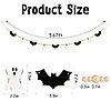 Amazon – 5.7-Ft Wooden Ghost, Bat & Bead Halloween Garland - $6.49 w/ Code