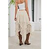 Amazon – Scarlet Darkness Asymmetrical Lace Maxi Skirt (Red, 2XL) - $16.50 w/ Code