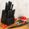 Walmart – NULAS 14-Pc Stainless Steel Kitchen Knife Set w/ Block - $26.99