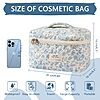 Amazon – Gosect Large Floral Makeup Bag - $5.00 w/ Code