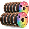 Polymaker Panchroma Matte PLA 3D Printer Filament Bundle 10kg, 1.75mm $97.99