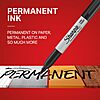 $4.39-$7.89 no S&S or less with S&S AMAZON Sharpie Permanent Markers, Fine Tip, Black, 5 or 12 Count