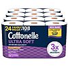 $33.28 or less S&S/Q/$15 off Cottonelle Ultra Soft Toilet Paper, 2 x 24 Family Mega =216 Regular Rolls, White